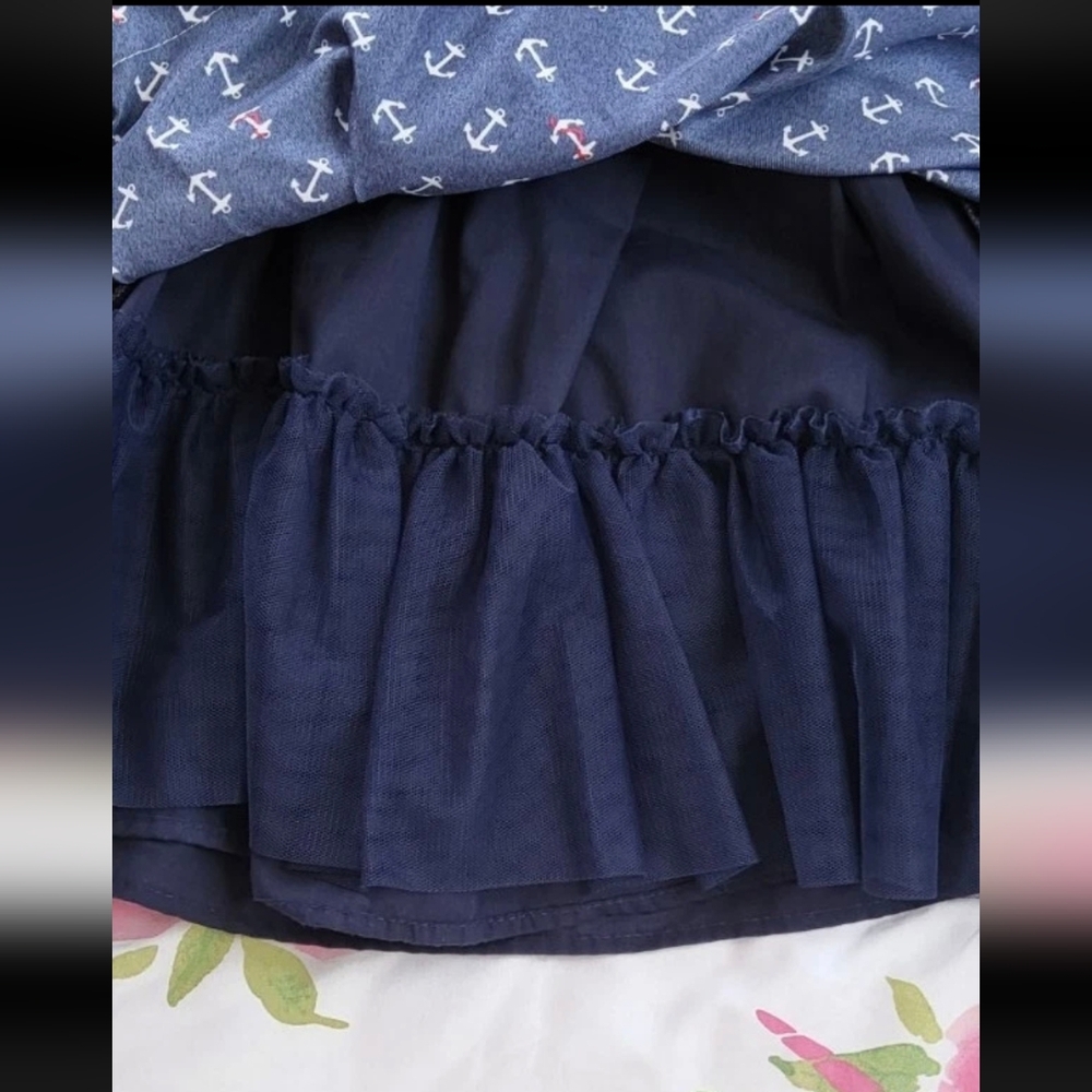 Sailor Dress Girl 3t navy Savannah - Picture 12 of 12